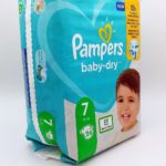 Einzelpack Pampers baby-dry Größe 7 Vorderseite