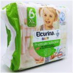 Einzelpackung Elcurina Baby Premium-Windeln Gr. 6 XL Cover Vorderseite