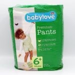Einzelpackung Vorderseite der Babylove Premium-Pants Größe 6+ XXL plus