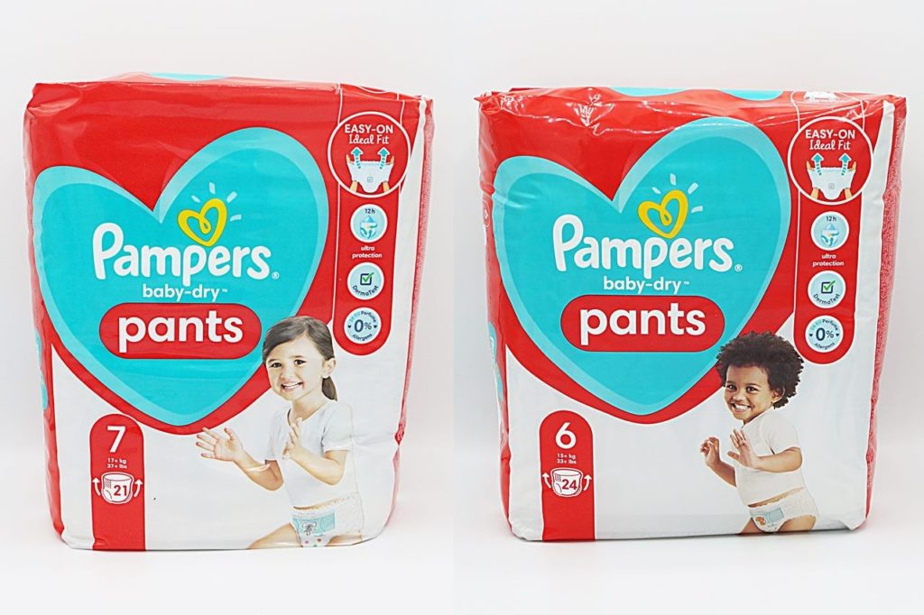 Cover der Pampers baby-dry pants Gr. 6 und 7